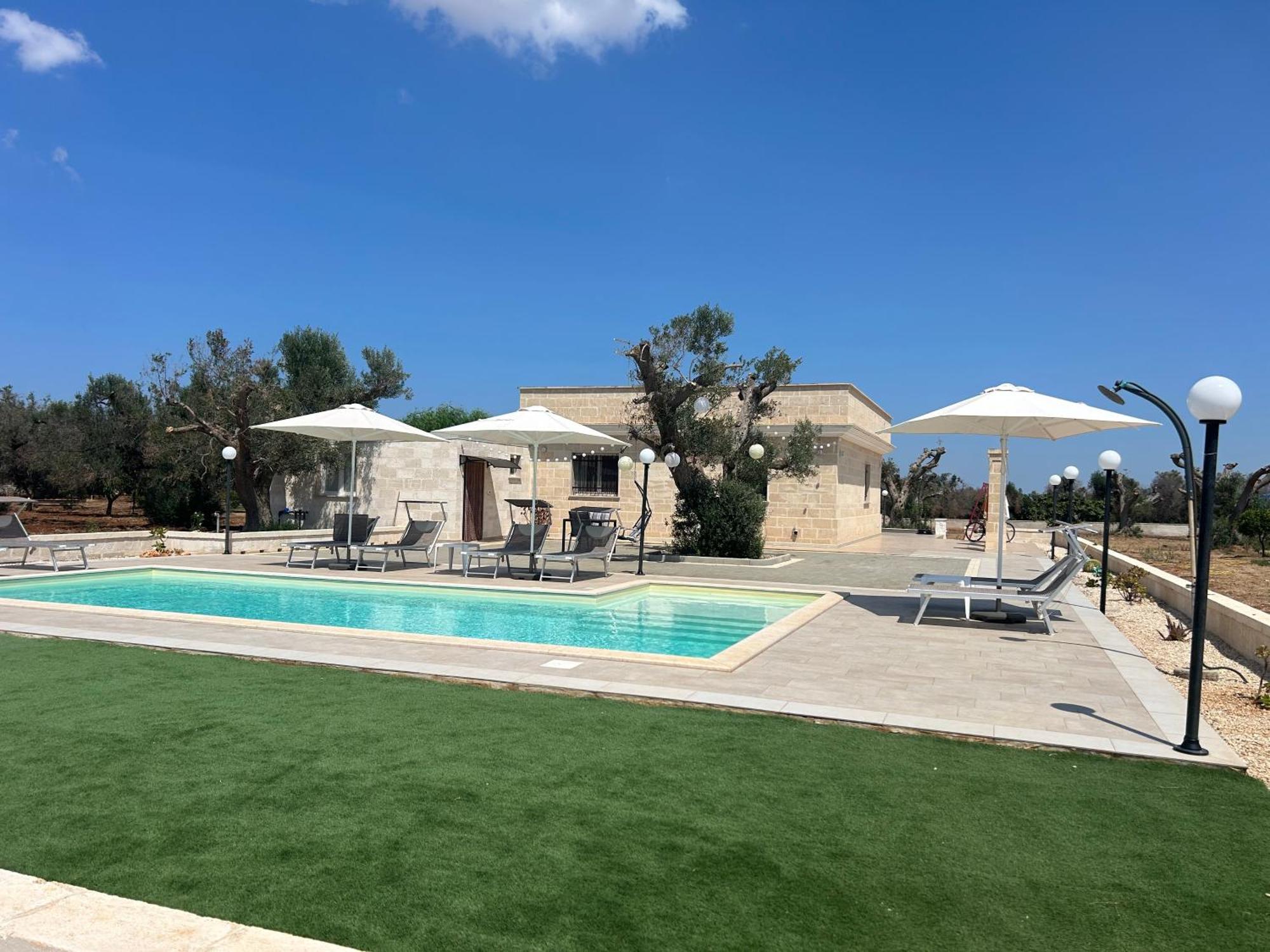 Villa Lara - Mit Separatem Extra Zimmer Mit Wc Und Dusche San Vito dei Normanni Exterior photo