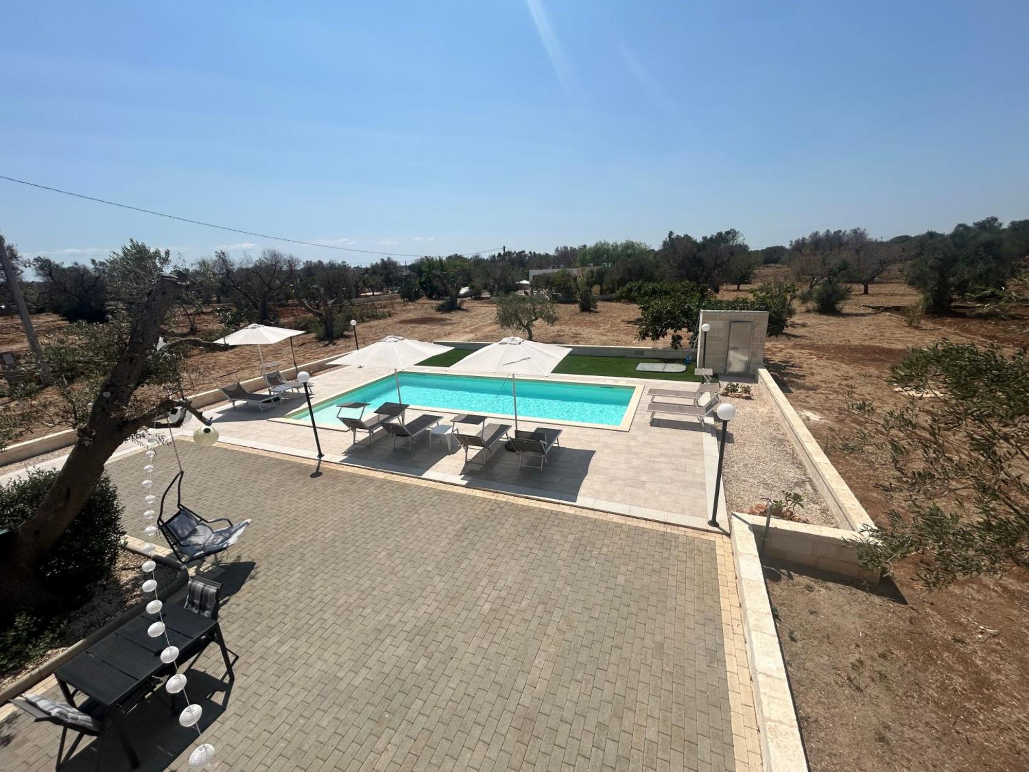 Villa Lara - Mit Separatem Extra Zimmer Mit Wc Und Dusche San Vito dei Normanni Exterior photo