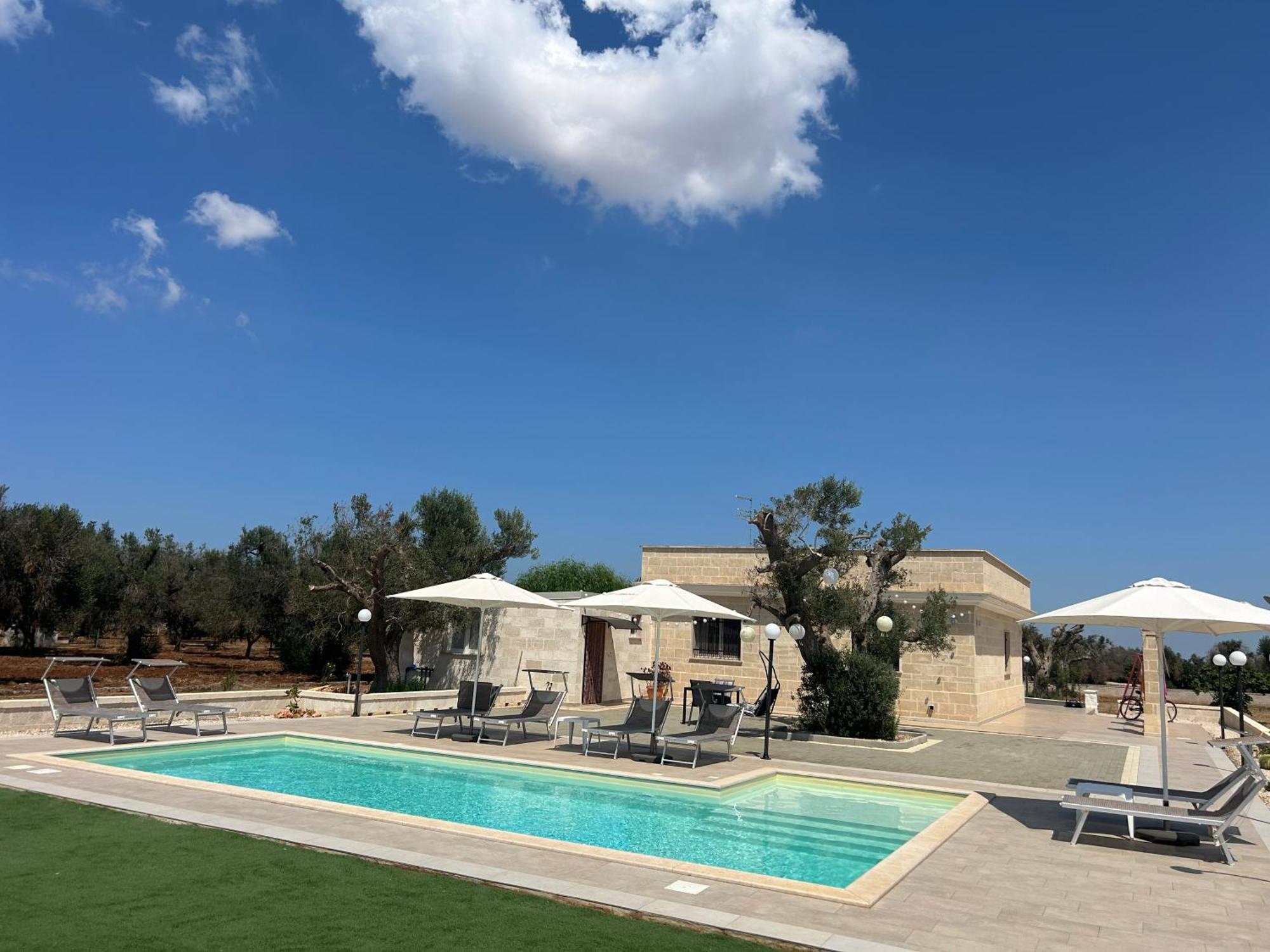 Villa Lara - Mit Separatem Extra Zimmer Mit Wc Und Dusche San Vito dei Normanni Exterior photo